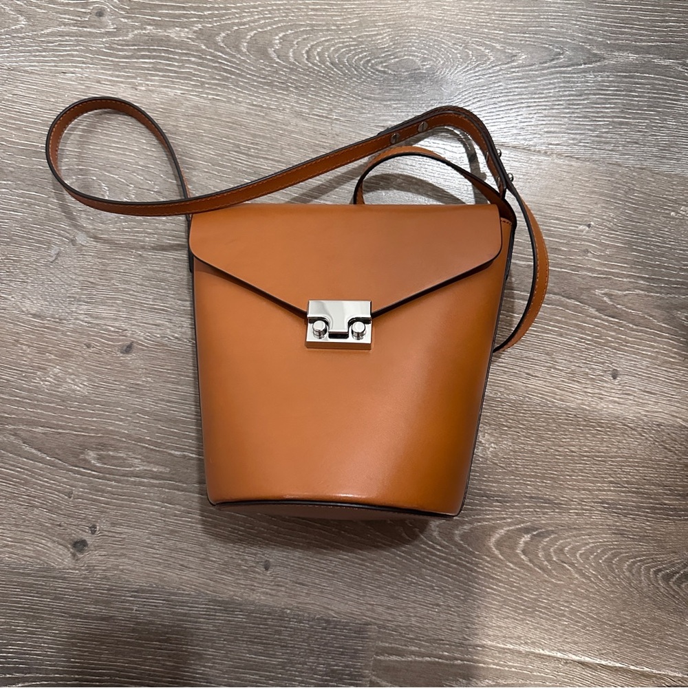 Loeffler Randall Flap Bucket Bag